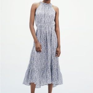 NEVER WORN - Zara Halter Floral Dress